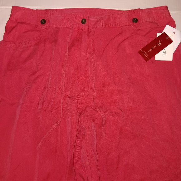 JM COLLECTION DRAWSTRING CASUAL PANTS - Picture 8 of 8